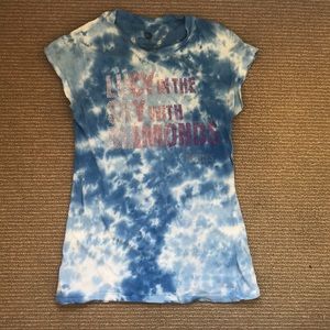 Beatles tee cloud tie dyed